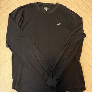 Hollister Black Long Sleeve Tee